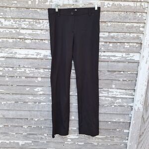 Betabrand Women's Classic Black Pants Size Medium Long